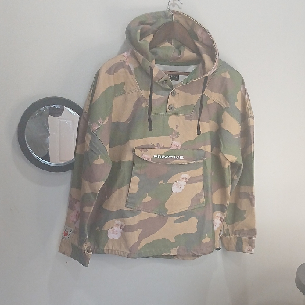 Primitive Camouflage Hooded Jacket